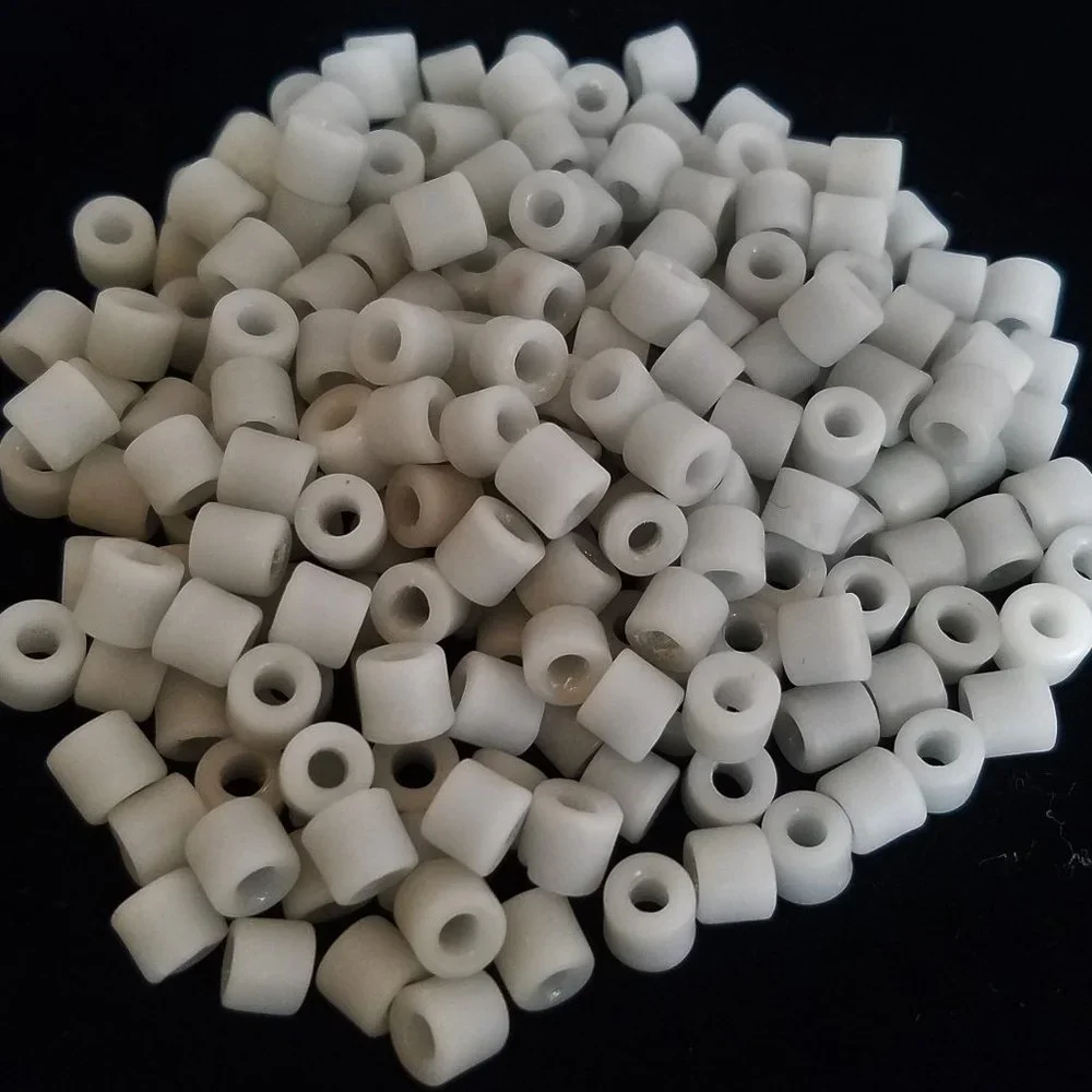 DARK GRAY Glass BEADS Czech Pony NEW Vintage handmade bundle set bead lot